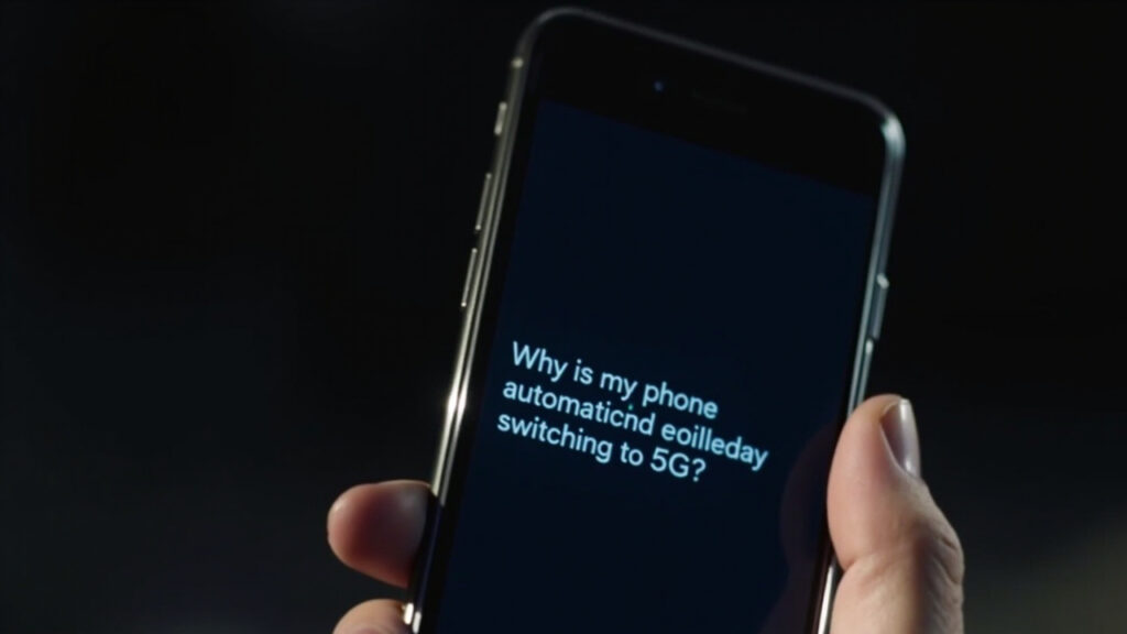 Pourquoi mon téléphone passe automatiquement en 5g
