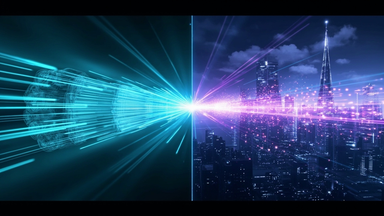 Quel est le réseau le plus rapide : fibre optique, 5g et cas d’usage